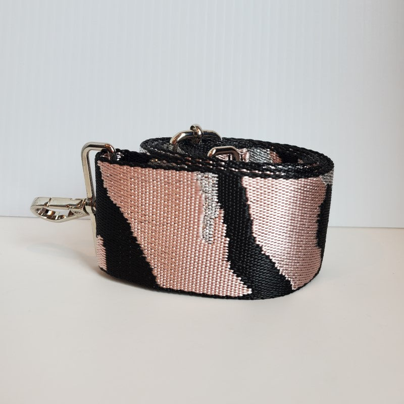 Mix & Match Bag Strap in Light Pink/Silver Camo