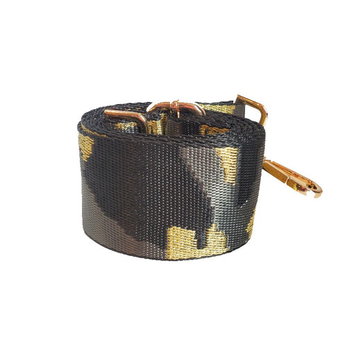 Mix & Match Bag Strap in Grey/Gold Camo