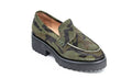 Lugg Lady Loafer in Green Camo