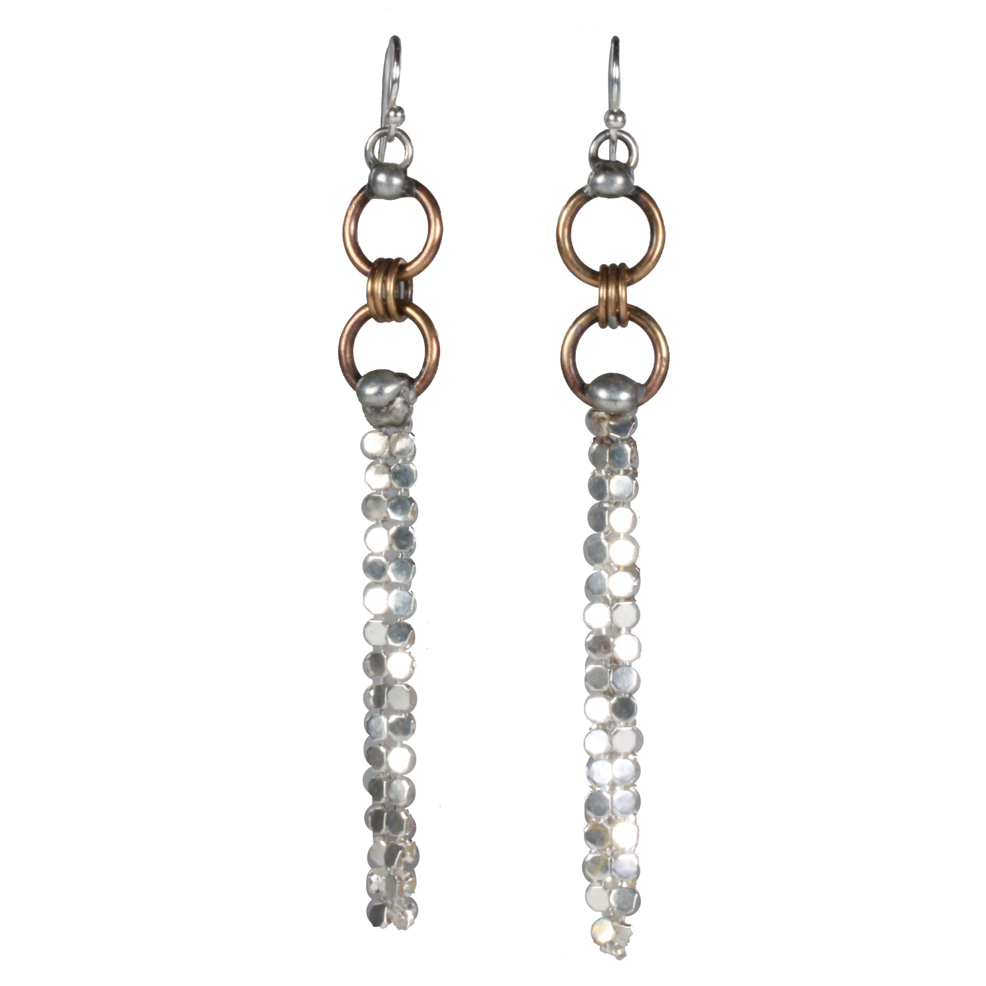 mesh brass silver