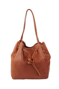 Florence Tote in Mahogany