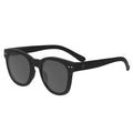 #N Shape Sunglasses in Black