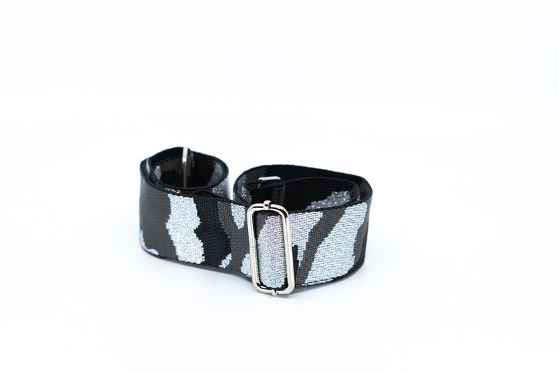 Mix & Match Bag Strap in Silver Camo