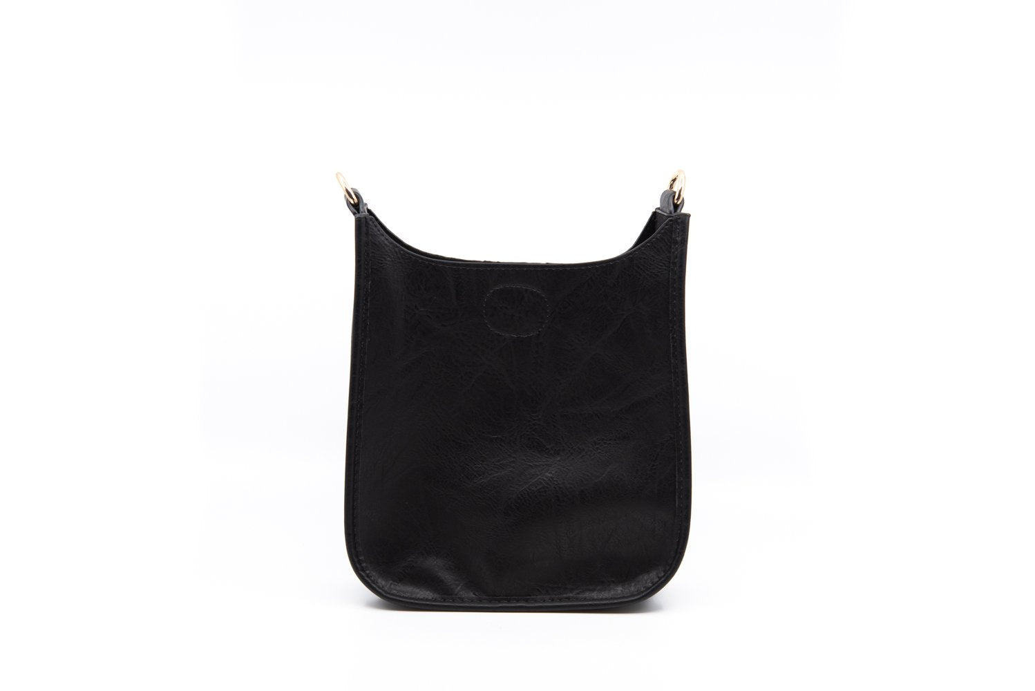 Black Handbag With Silver Hardware