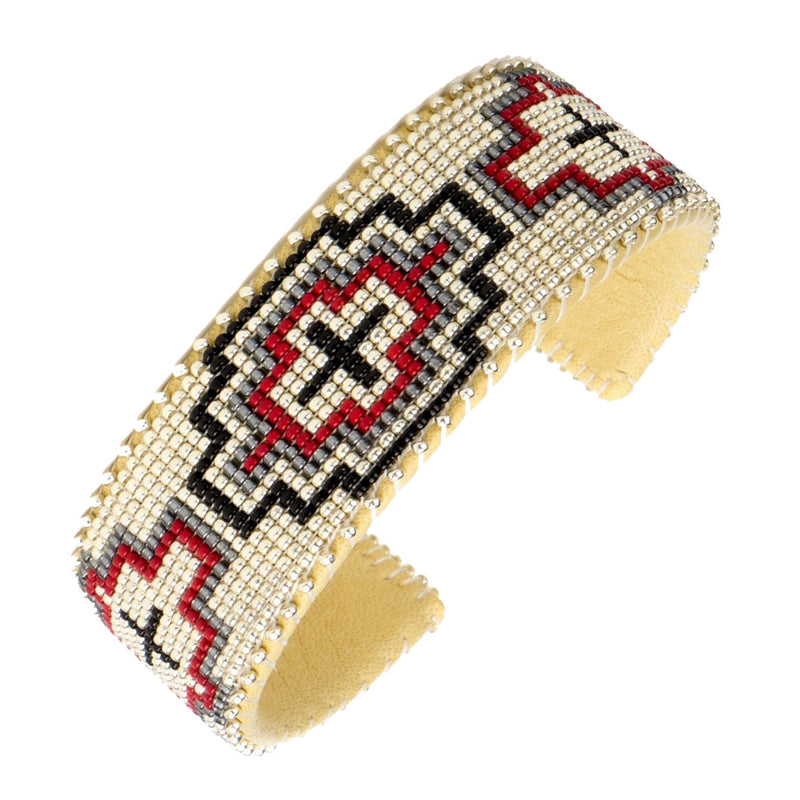 Wren Large  beaded cuff