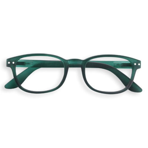  #B Shape Readers in Green Crystal