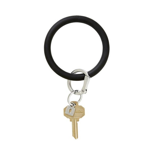 Big O Silicone Key Ring in Back in Black