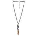 brass chain necklace