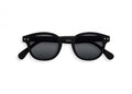 #C Shape Sunglasses in Black