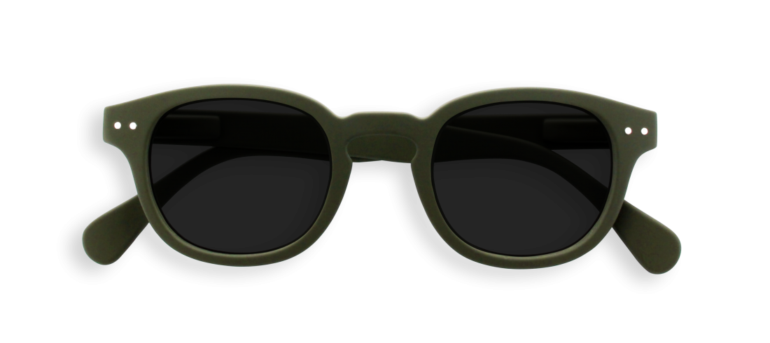 #C Sunglasses in Kaki