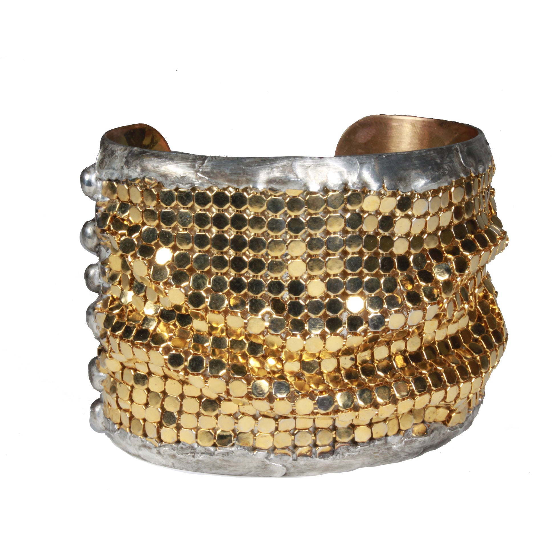 wide mesh cuff