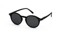 #D Shape Sunglasses in Black