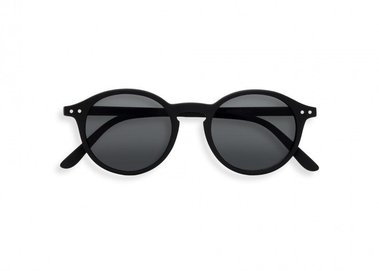 #D Shape Sunglasses in Black