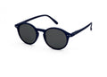 #D Shape Sunglasses in Navy Blue
