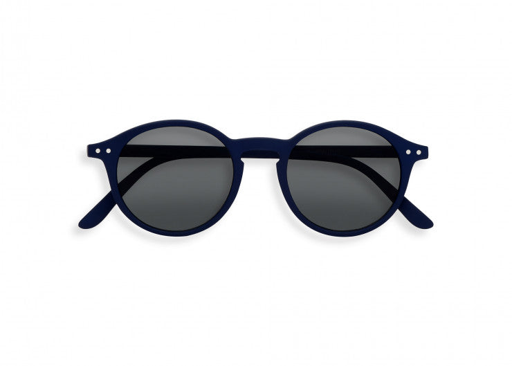 #D Shape Sunglasses in Navy Blue