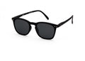 #E Shape Sunglasses in Black