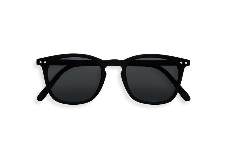 #E Shape Sunglasses in Black