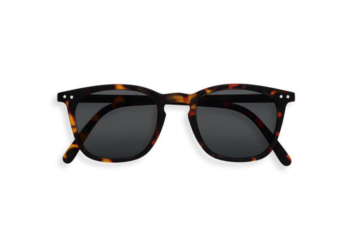 #E Shape Sunglasses in Tortoise