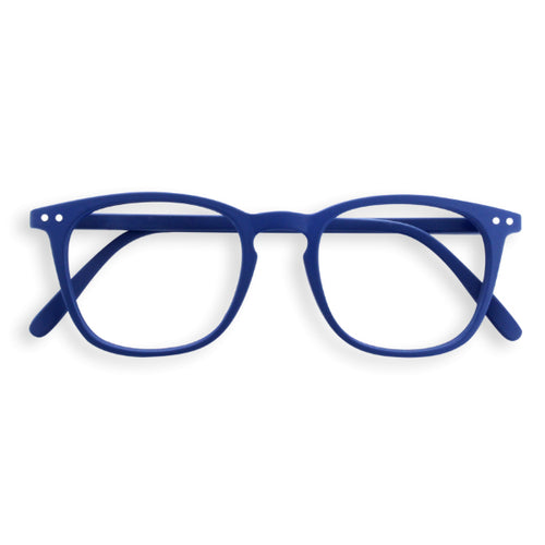  #E Shape Readers in Navy Blue