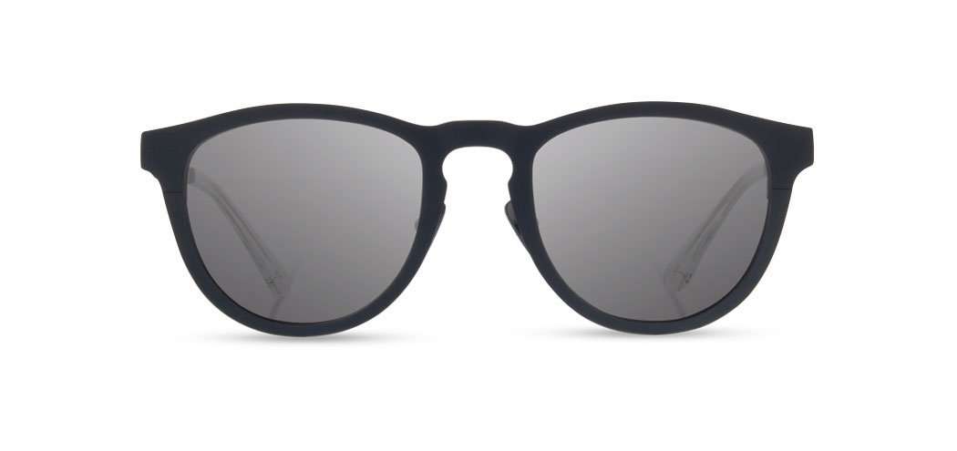 Francis in Navy/Elm Burl (Polarized)