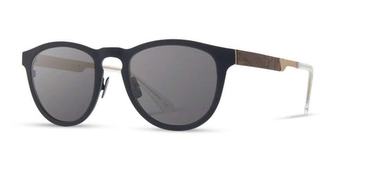 Francis in Navy/Elm Burl (Polarized)