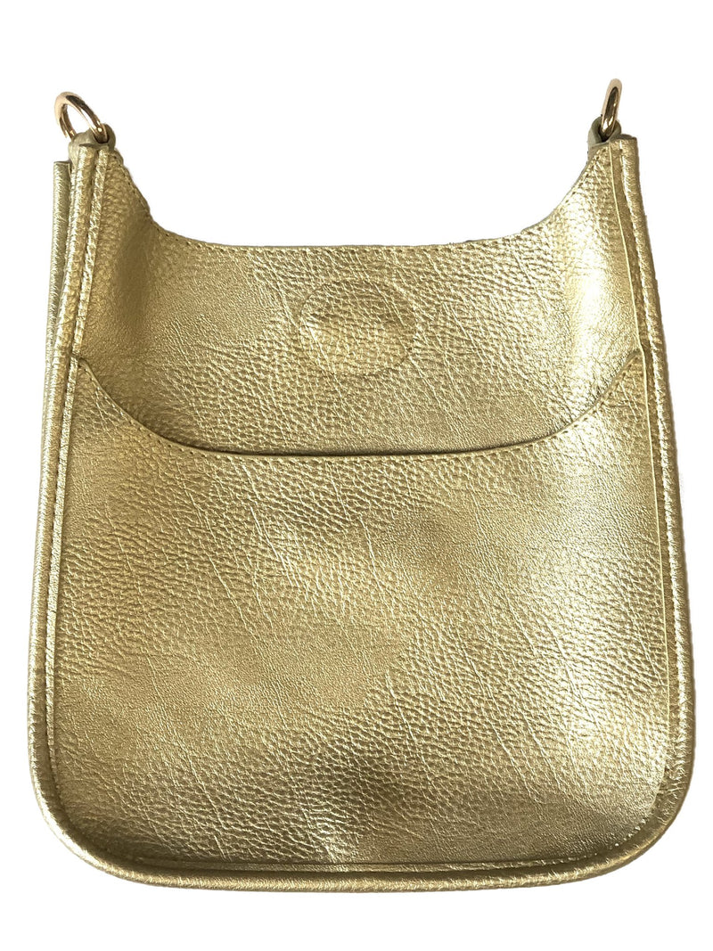 Mix & Match Mini Messenger Bag in Gold