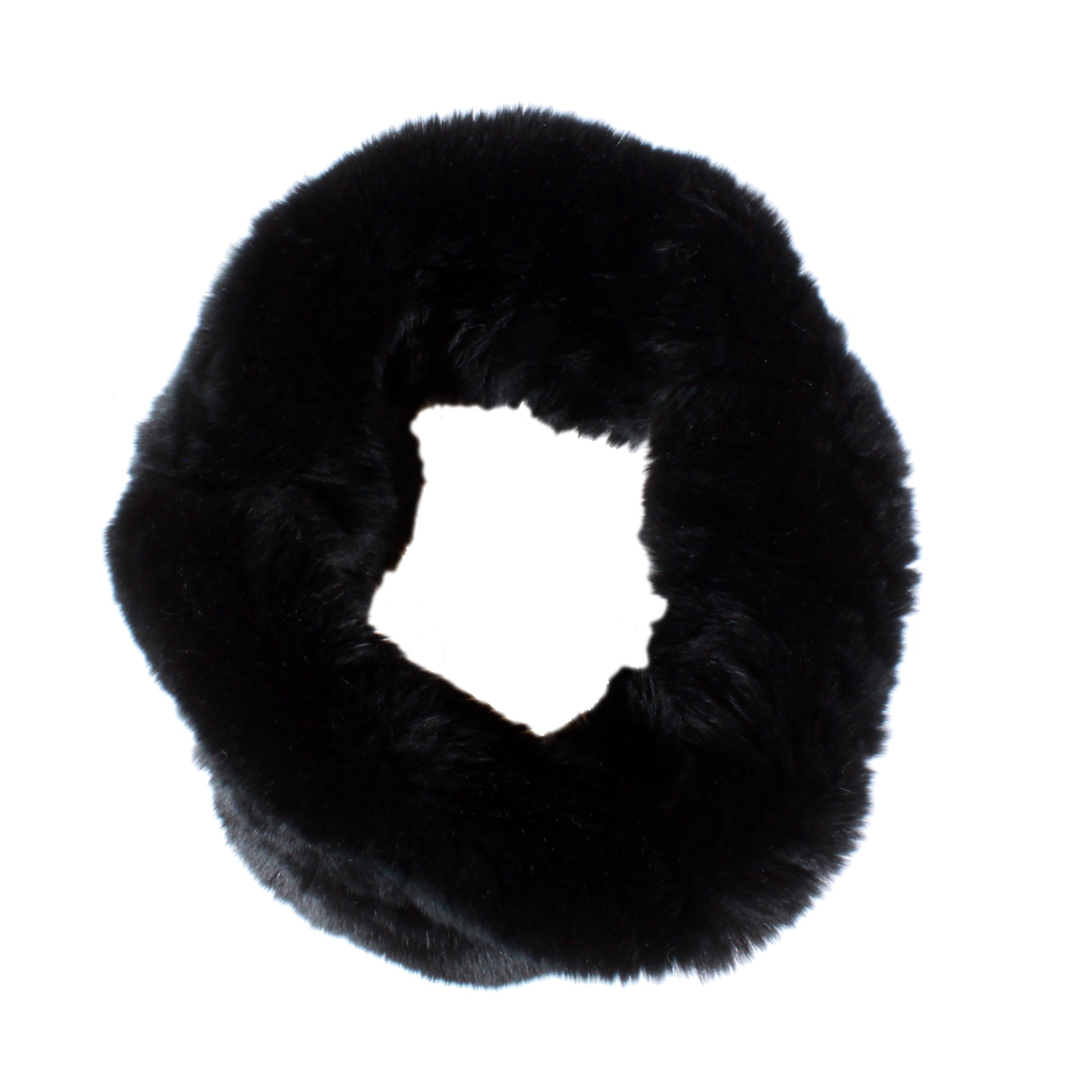 real fur headband