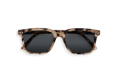 #L Shape Sunglasses in Light Tortoise