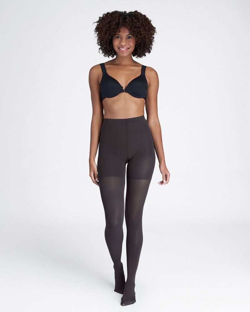 Luxe Leg/Tight End Tights in Charcoal