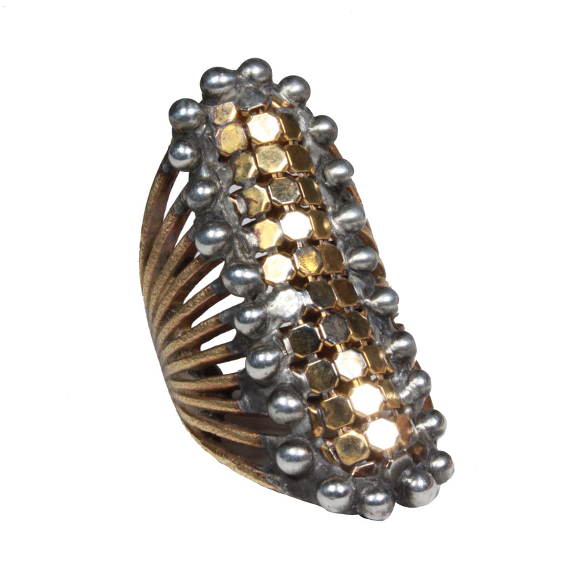 wide mesh ring