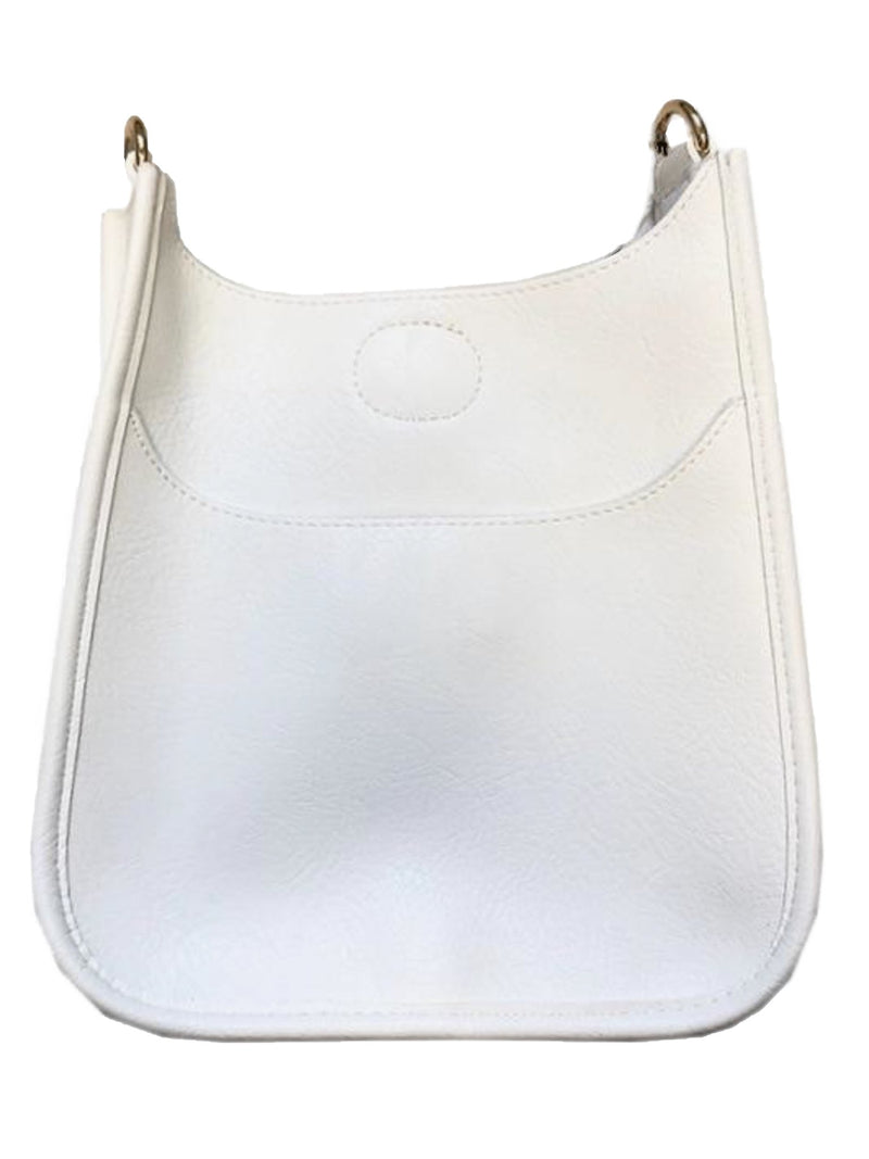Mix & Match Mini Messenger Bag in White