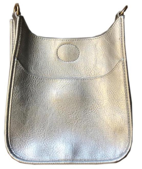 Mix & Match Mini Messenger Bag in Silver/Gold Hardwear