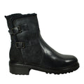 18804 in Blue Shimmer moto boot