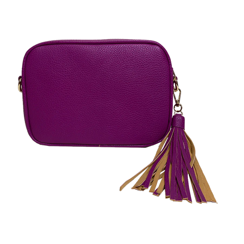 Mix & Match Tassel Bag in Purple