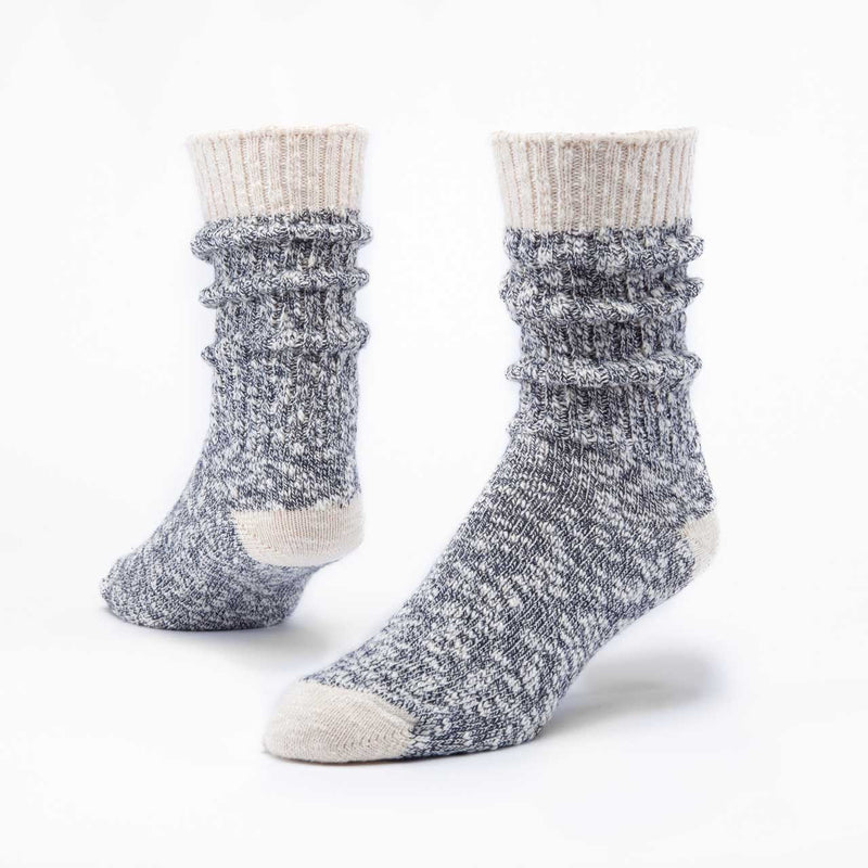 Ragg Sock in Navy/Cream