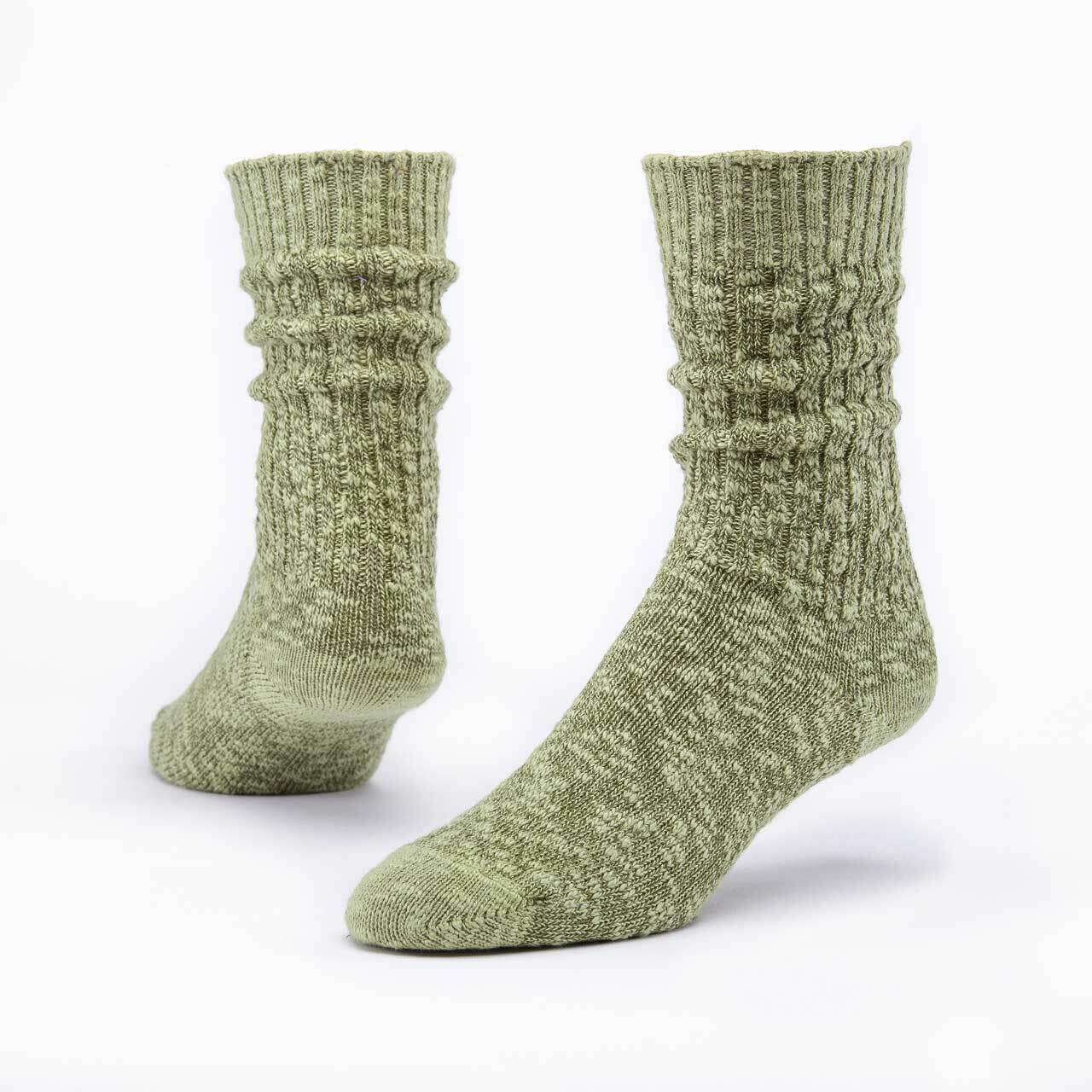Ragg Sock in Solid Olive