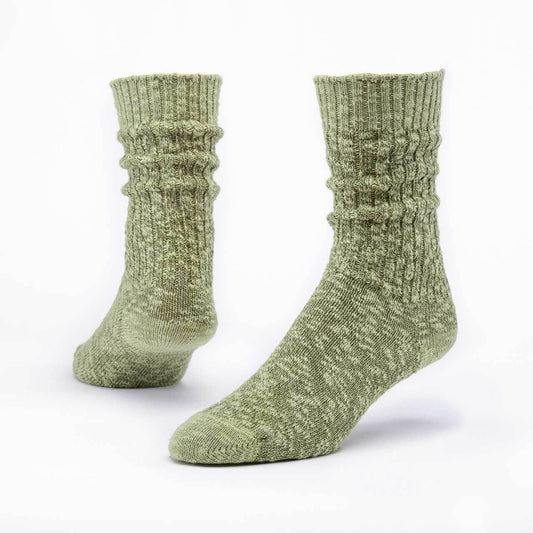 Ragg Sock in Solid Olive