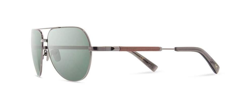 Redmond in Black Chrome/Mahogany (Polarized)