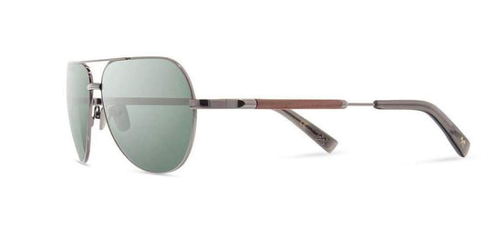 Redmond in Black Chrome/Mahogany (Polarized)