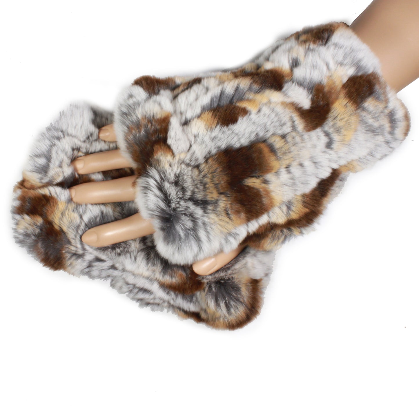 grey multi rex handwarmers