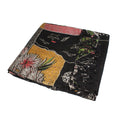 village printed scarf silk