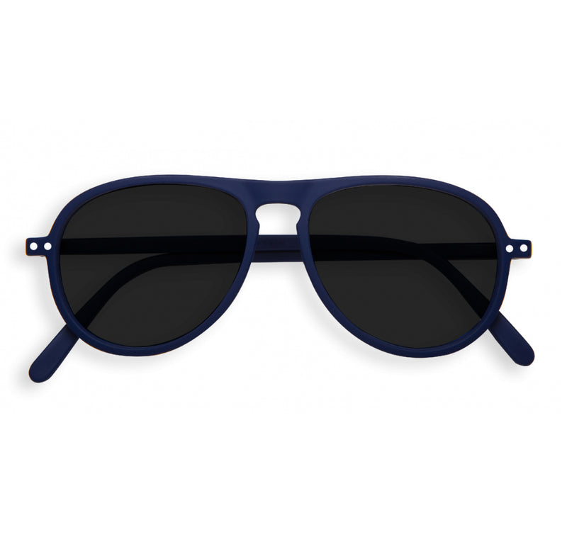 #I Shape Sunglasses in Navy Blue