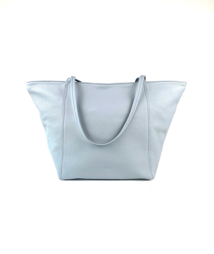 Vienna Tote in Ice Blue