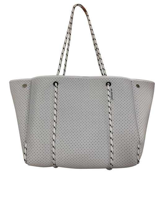 Neoprene Tote in White